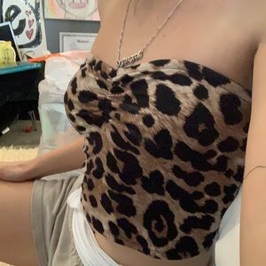 Cheetah Tube Top